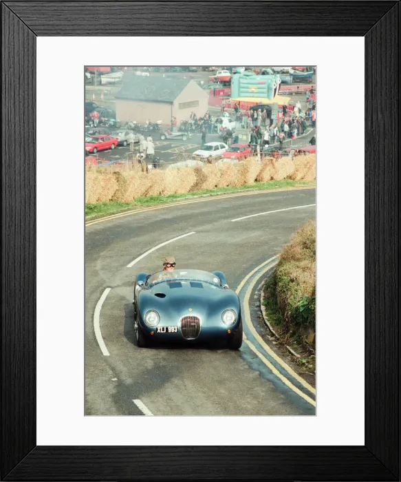 Framed Print : 1995 Saltburn Hill Climb, Sunday 17th September 1995. The annual Middlesbrough