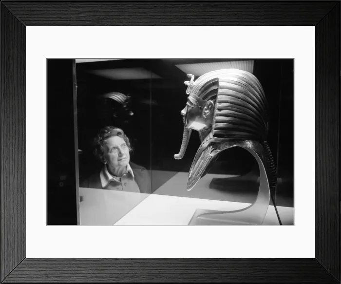 Framed Print : Tutankhamun Exhibition at the British Museum, London, 28th March 1972. Press Day Framed Print : Tutankhamun Exhibition at the British Museum, London, 28th March 1972. Press Day