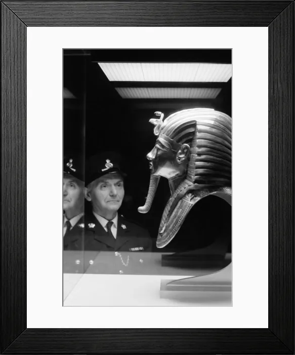 Framed Print : Tutankhamun Exhibition at the British Museum, London, 28th March 1972. Press Day Framed Print : Tutankhamun Exhibition at the British Museum, London, 28th March 1972. Press Day