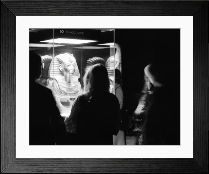 Framed Print : Tutankhamun Exhibition at the British Museum, London, 28th March 1972. Press Day Framed Print : Tutankhamun Exhibition at the British Museum, London, 28th March 1972. Press Day