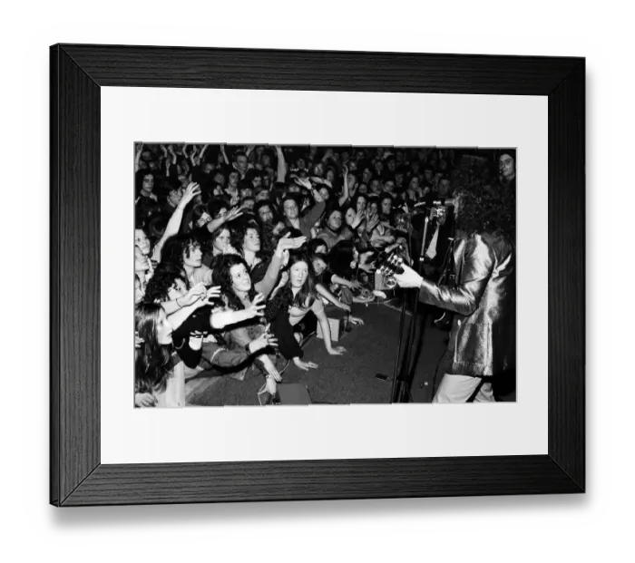 Framed Print : T Rex in concert at the Starlight Ballroom, Boston, Lincolnshire Framed Print : T Rex in concert at the Starlight Ballroom, Boston, Lincolnshire