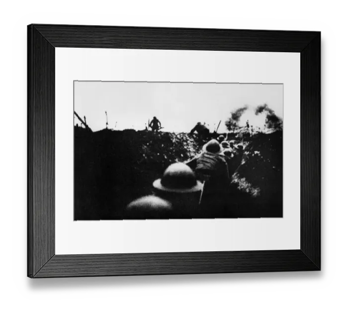 Framed Print : The Battle of the Somme (French: Bataille de la Somme, German: Schlacht an der Somme)