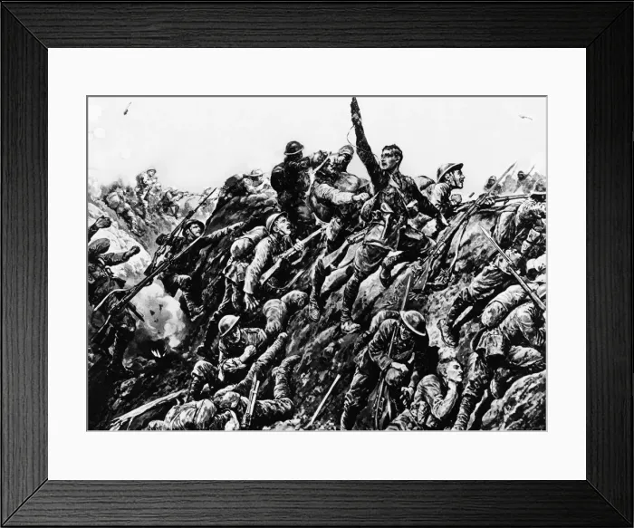 Framed Print : The Battle of the Somme (French: Bataille de la Somme, German: Schlacht an der Somme) Framed Print : The Battle of the Somme (French: Bataille de la Somme, German: Schlacht an der Somme)