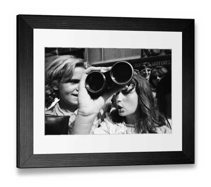 Framed Print : The Beatles in New York City, on their North American Tour ahead of their concert to be Framed Print : The Beatles in New York City, on their North American Tour ahead of their concert to be