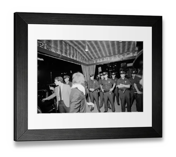 Framed Print : The Beatles in New York City, on their North American Tour ahead of their concert to be Framed Print : The Beatles in New York City, on their North American Tour ahead of their concert to be