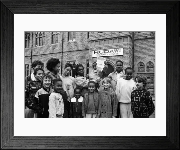 Framed Print : Youngsters at a Huddersfield community centre have launched a fight to keep their youth