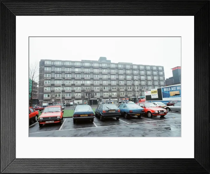 Framed Print : Rede House, 66-77 Corporation Road, Middlesbrough, 4th January 1990 Framed Print : Rede House, 66-77 Corporation Road, Middlesbrough, 4th January 1990