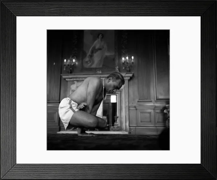 Framed Print : B Ks Iyengar, yoga teacher. 12th June 1960 Framed Print : B Ks Iyengar, yoga teacher. 12th June 1960