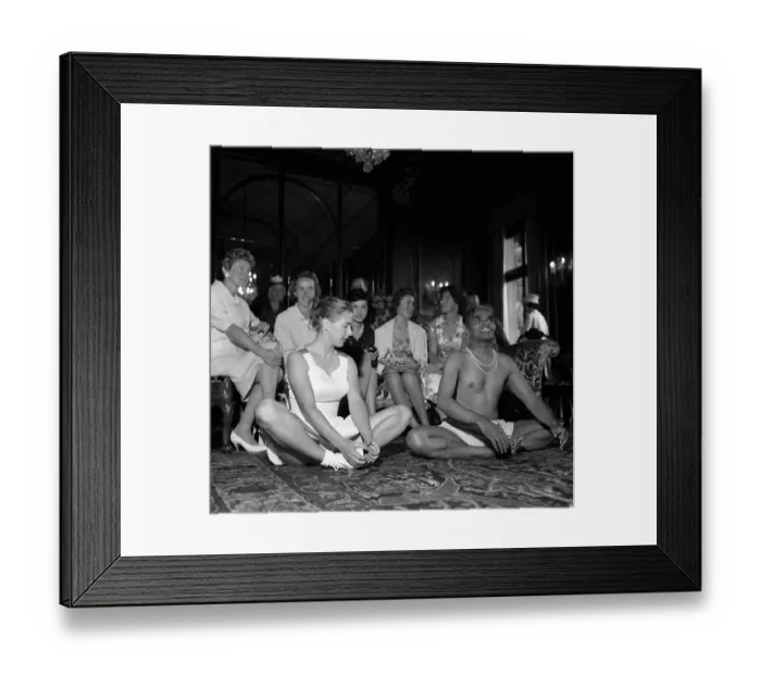 Framed Print : B Ks Iyengar, yoga teacher. 12th June 1960 Framed Print : B Ks Iyengar, yoga teacher. 12th June 1960