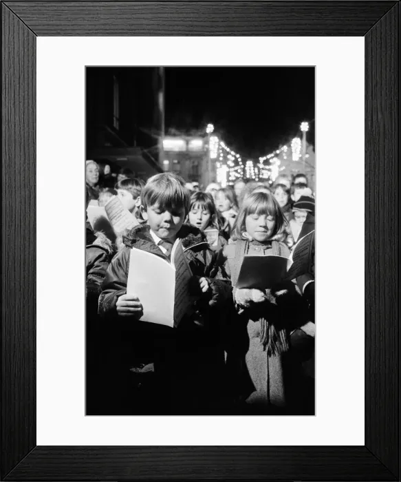 Framed Print : Middlesbrough Christmas Lights switched on by Mayor, Middlesbrough, North Yorkshire Framed Print : Middlesbrough Christmas Lights switched on by Mayor, Middlesbrough, North Yorkshire