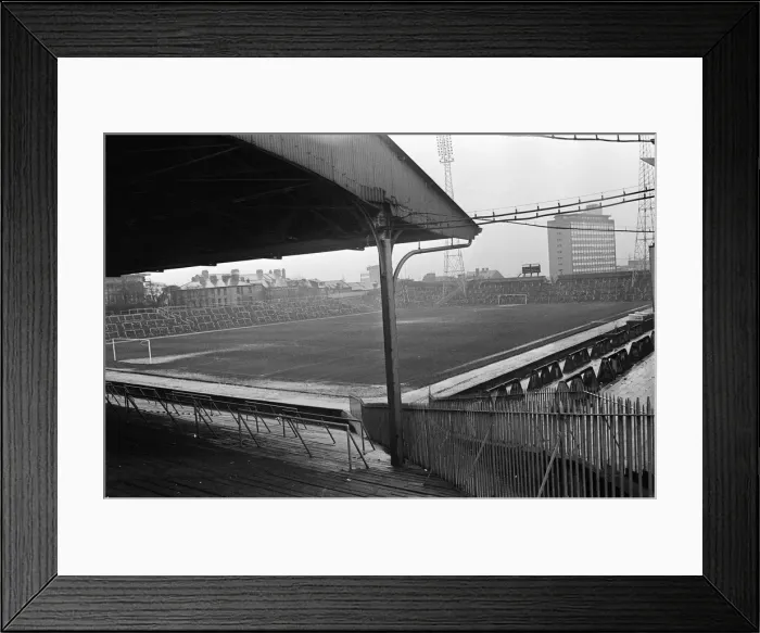 Framed Print : St James Park, home of Newcastle United Football Club. 20th February 1968