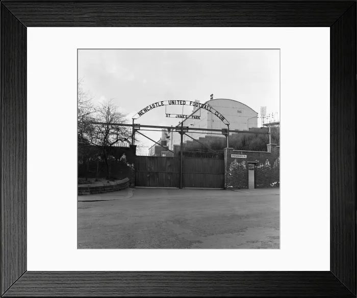 Framed Print : St James Park, home of Newcastle United Football Club, Tyne and Wear. 14th April 1964 Framed Print : St James Park, home of Newcastle United Football Club, Tyne and Wear. 14th April 1964