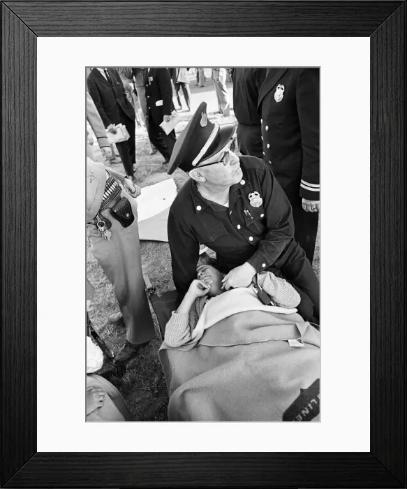 Framed Print : The Beatles 1964 American Tour San Francisco. (Picture shows Framed Print : The Beatles 1964 American Tour San Francisco. (Picture shows