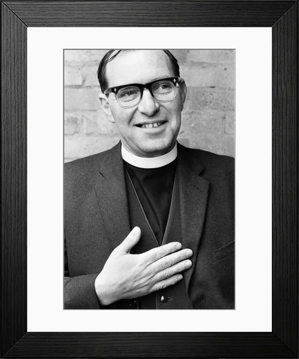Framed Print : Reverend Richard Owen, Vicar of St James, Dudley, The Black Country, West Midlands Framed Print : Reverend Richard Owen, Vicar of St James, Dudley, The Black Country, West Midlands