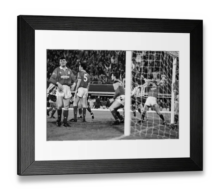Framed Print : Coventry City 5 v Nottingham Forest 4. Fourth round of the Rumbelows Cup Framed Print : Coventry City 5 v Nottingham Forest 4. Fourth round of the Rumbelows Cup