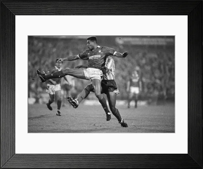 Framed Print : Coventry City 5 v Nottingham Forest 4. Fourth Round of the Rumbelows Cup