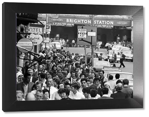 Summer holiday scenes in Brighton. 2nd June 1968