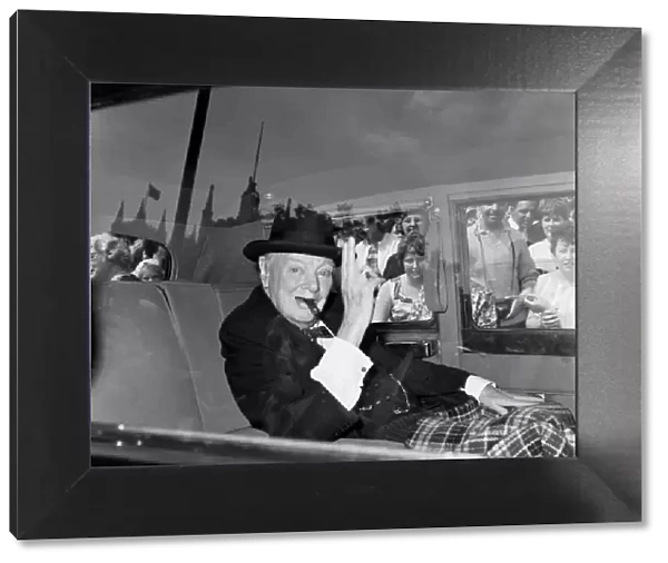 July 27, 1964 - London, England, U. K. - Prime Minister SIR WINSTON CHURCHILL Father of