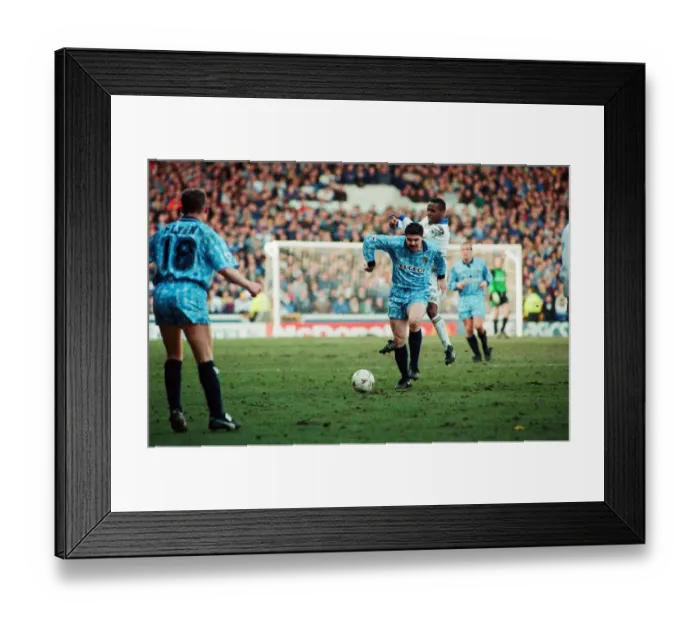 Framed Print : Leeds 1-0 Coventry, Premier league match at Elland Road, Saturday 19th March 1994 Framed Print : Leeds 1-0 Coventry, Premier league match at Elland Road, Saturday 19th March 1994