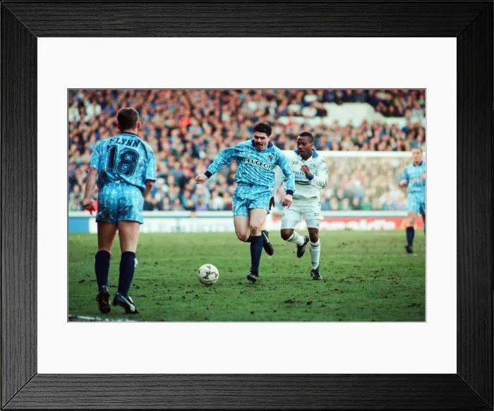 Framed Print : Leeds 1-0 Coventry, Premier league match at Elland Road, Saturday 19th March 1994 Framed Print : Leeds 1-0 Coventry, Premier league match at Elland Road, Saturday 19th March 1994
