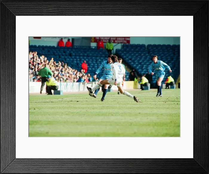 Framed Print : Leeds 1-0 Coventry, Premier league match at Elland Road, Saturday 19th March 1994
