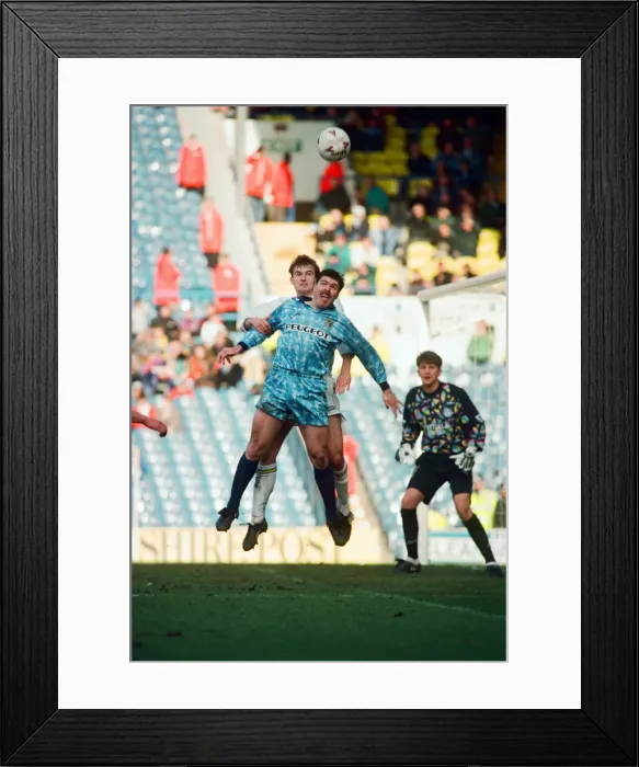 Framed Print : Leeds 1-0 Coventry, Premier league match at Elland Road, Saturday 19th March 1994 Framed Print : Leeds 1-0 Coventry, Premier league match at Elland Road, Saturday 19th March 1994