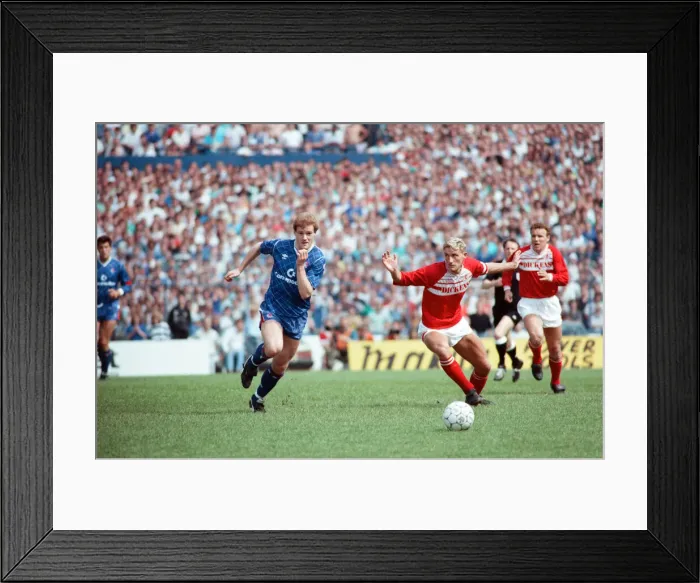 Framed Print : Chelsea 1 -0 Middlesbrough, 1988 Football League Second Division play-off Final Framed Print : Chelsea 1 -0 Middlesbrough, 1988 Football League Second Division play-off Final
