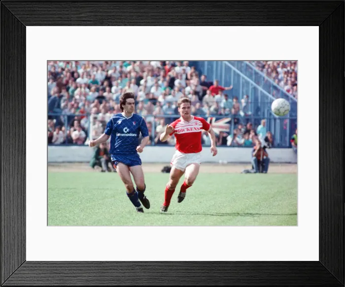 Framed Print : Chelsea 1 -0 Middlesbrough, 1988 Football League Second Division play-off Final