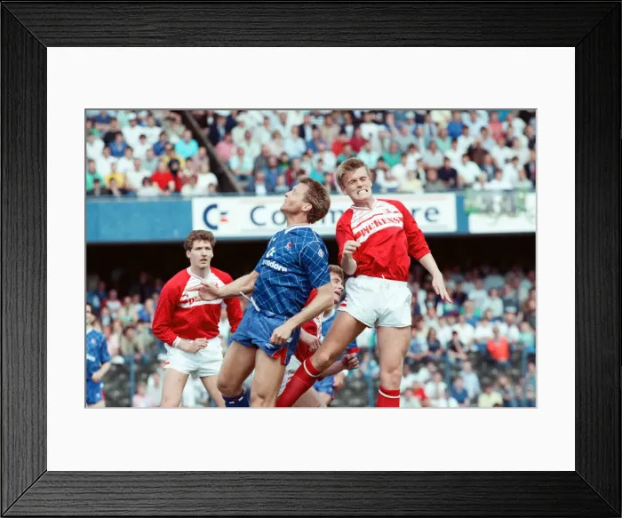 Framed Print : Chelsea 1 -0 Middlesbrough, 1988 Football League Second Division play-off Final