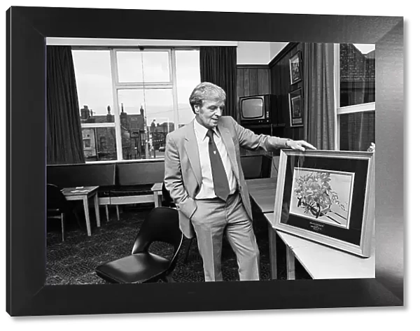 John Neal, Manager, Middlesbrough Football Club, Pictured at his office, Ayresome Park