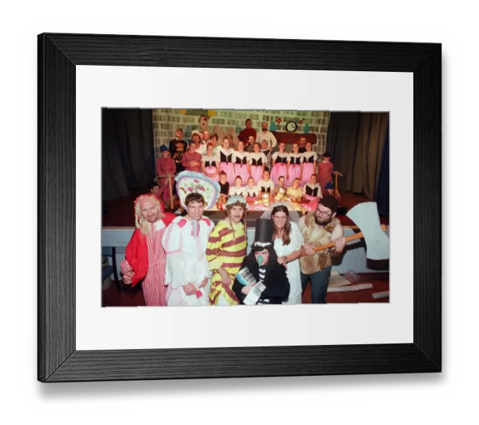 Framed Print : Jack and the Beanstalk Panto at St Lukes. Teesside, 5th December 1994 Framed Print : Jack and the Beanstalk Panto at St Lukes. Teesside, 5th December 1994