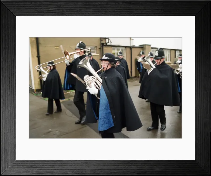 Framed Print : Christmas parade to Nature World. Middlesbrough, 3rd December 1994 Framed Print : Christmas parade to Nature World. Middlesbrough, 3rd December 1994