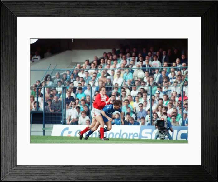 Framed Print : Chelsea 1 -0 Middlesbrough, 1988 Football League Second Division play-off Final Framed Print : Chelsea 1 -0 Middlesbrough, 1988 Football League Second Division play-off Final