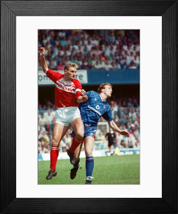 Framed Print : Chelsea 1 -0 Middlesbrough, 1988 Football League Second Division play-off Final