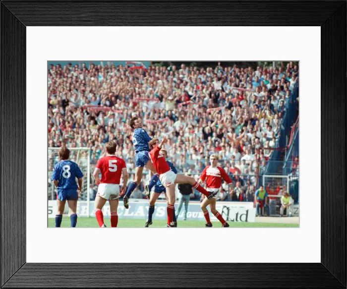 Framed Print : Chelsea 1 -0 Middlesbrough, 1988 Football League Second Division play-off Final