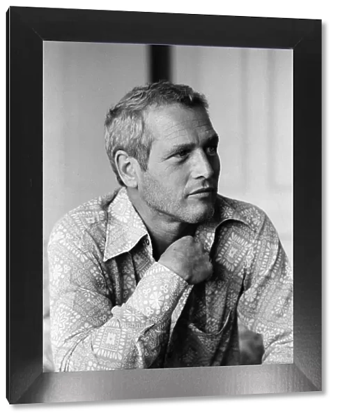 Paul Newman, actor, pictured at his hotel. 11th August 1971