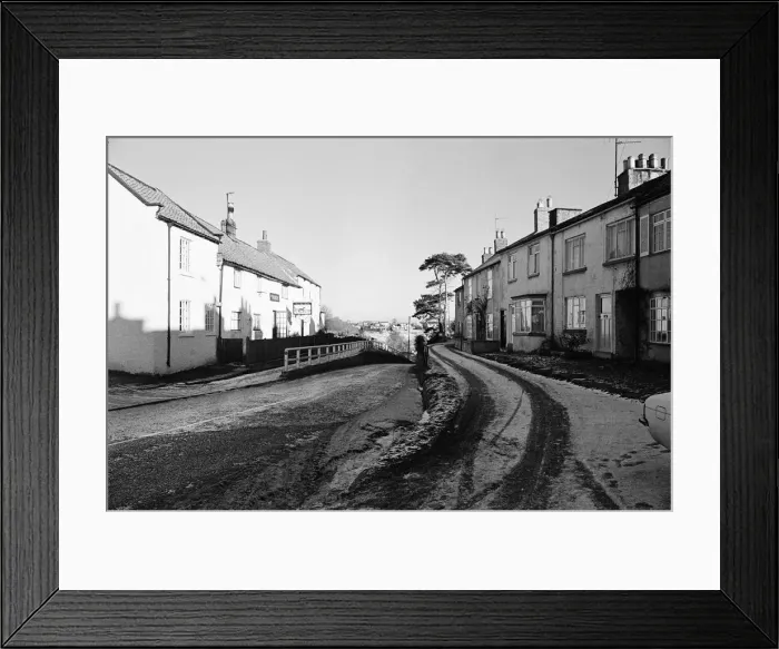 Framed Print : Countryside Scenes, Cleveland, North Yorkshire, 1st February 1980 Framed Print : Countryside Scenes, Cleveland, North Yorkshire, 1st February 1980