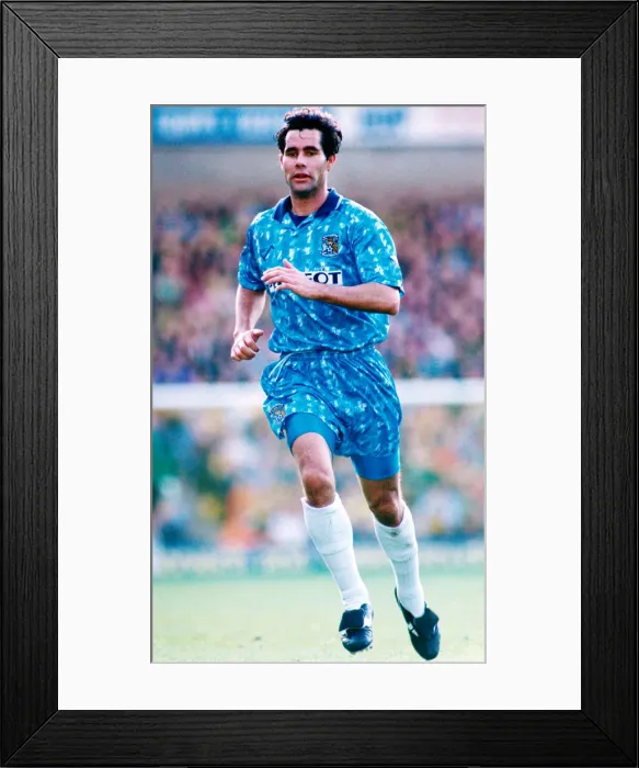 Framed Print : Roy Wegerle, pictured when he played for Coventry City F. C. 22nd March 1994 Framed Print : Roy Wegerle, pictured when he played for Coventry City F. C. 22nd March 1994