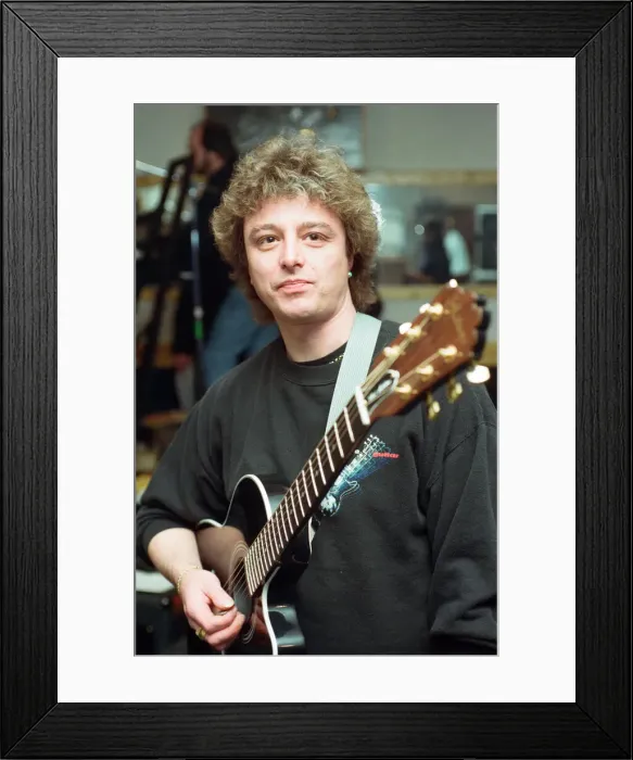 Framed Print : The Electric Light Orchestra Part 2, rehearsing at Rich Bitch studios in Selly Oak