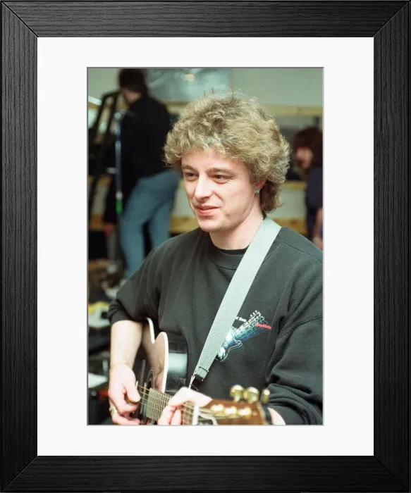 Framed Print : The Electric Light Orchestra Part 2, rehearsing at Rich Bitch studios in Selly Oak