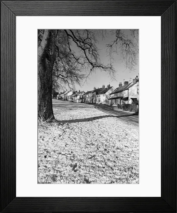 Framed Print : Countryside Scenes, Cleveland, North Yorkshire, 1st February 1980 Framed Print : Countryside Scenes, Cleveland, North Yorkshire, 1st February 1980