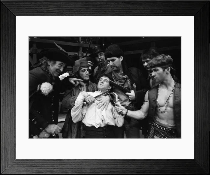 Framed Print : Treasure Island, Pantomime, Photo-call, Birmingham Repertory Theatre, Birmingham