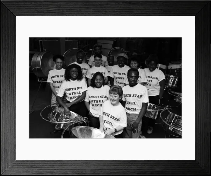 Framed Print : Classical music will get the steel pan treatment when Huddersfield Framed Print : Classical music will get the steel pan treatment when Huddersfield