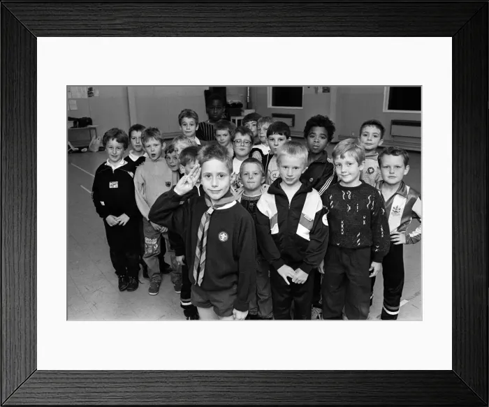 Framed Print : First salute, member Jonathan Osborne salutes the new Huddersfield North Framed Print : First salute, member Jonathan Osborne salutes the new Huddersfield North