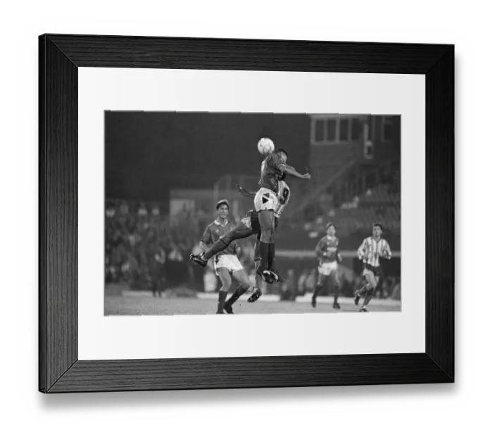 Framed Print : Coventry City 5 v Nottingham Forest 4. Fourth round of the Rumbelows Cup