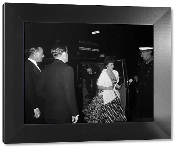 Princess Margaret and Anthony Armstrong-Jones attend the premiere of Spartacus