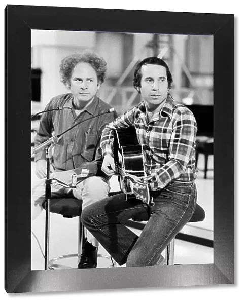 Paul Simon and Art Garfunkel, one of the greatest duos in pop music history