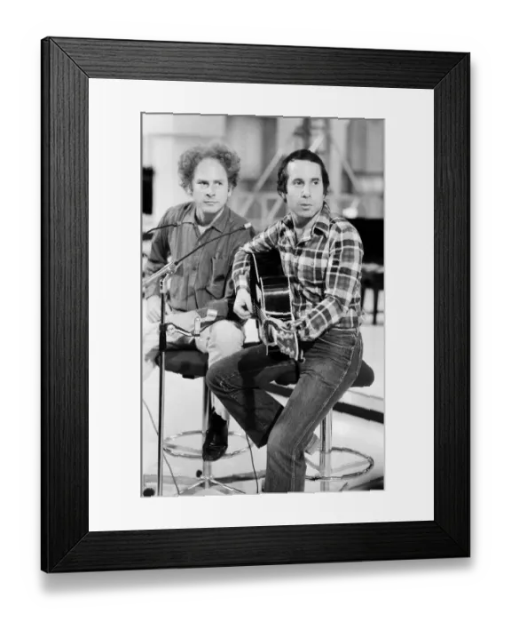 Framed Print : Paul Simon and Art Garfunkel, one of the greatest duos in pop music history Framed Print : Paul Simon and Art Garfunkel, one of the greatest duos in pop music history