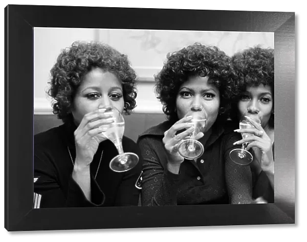 The Supremes, left to right, Cindy Birdsong, Jean Terrell and Mary Wilson