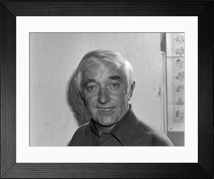 Framed Print : Daily Mirror Sports Writer Ken Jones. 16th September 1984